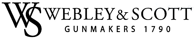 Webley and Scott text logo