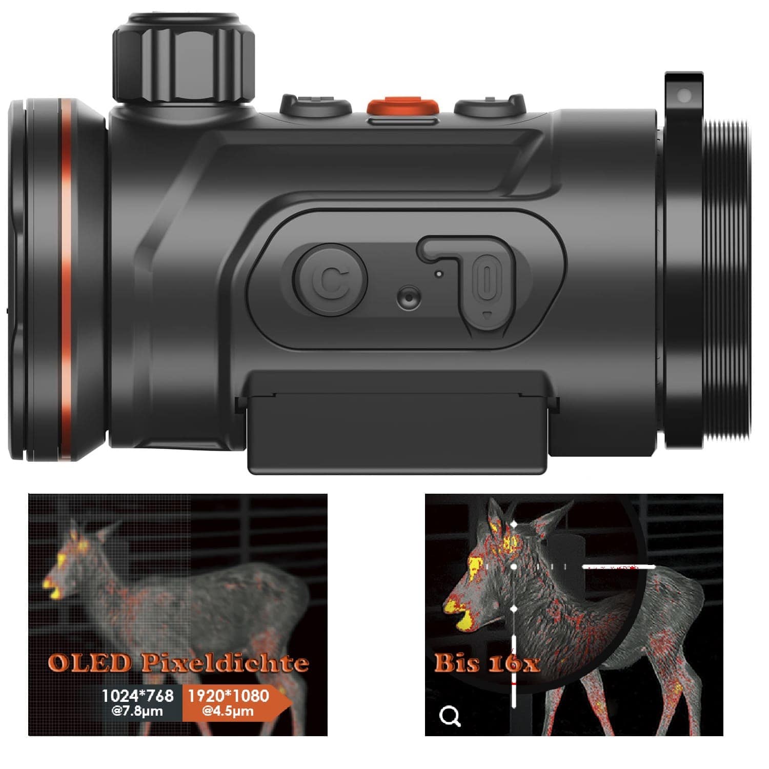 Hunt 650 Pro ThermTec Waermebild Vorsatzgeraet 003