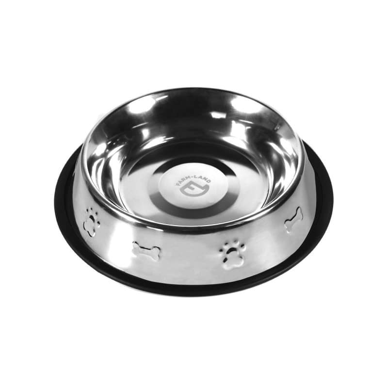 farm land hundenapf edelstahl antirutsch boss 049 liter r 15 cm farm land hundenapf edelstahl antirutsch boss 049 liter r 15 cm